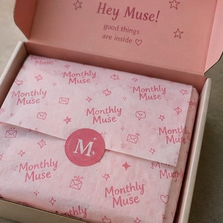 Customized tissue paper for e-commerce and subscription