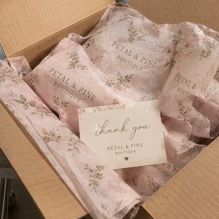  - custom tissue paper for florists and flower shops
